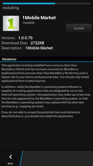 Mobile Market App Download For Blackberry